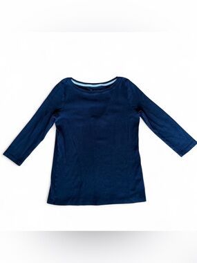 Talbots crew neck 3/4 sleeve tee